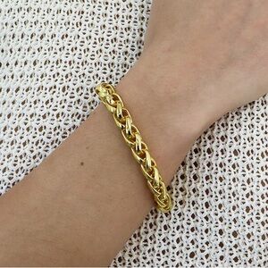 Karine Sultan Braided Link Bracelet